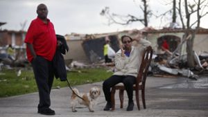 Der Tornado in New Orleans hinterließ Schäden, Verletzte und Verzweiflung. Foto: AP