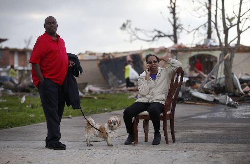 Der Tornado in New Orleans hinterließ Schäden, Verletzte und Verzweiflung. Foto: AP