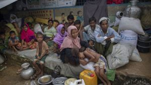 Die muslimischen Rohingya werden in Myanmar verfolgt. Foto: AP