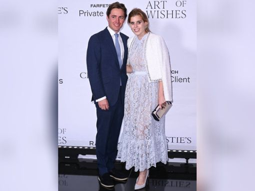 Prinzessin Beatrice und Edoardo Mapelli Mozzi in London. Foto: Imago Images/PA Images