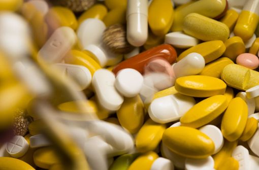 Die Pillen mit dem Wirkstoff Captagon haben auf dem Drogenmarkt einen Wert von 500 Millionen Euro (Symbolbild). Foto: dpa