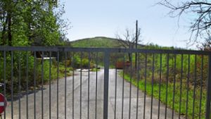 Die Erddeponie  bei Steinenbronn im Kreis Böblingen ist seit 2014 geschlossen. Foto: Malte Klein