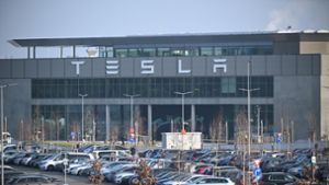 Tesla wendet sich gegen einen Tarifvertrag. Foto: Sebastian Christoph Gollnow/dpa