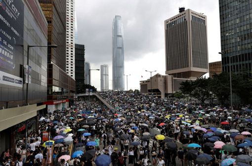 Bis zu einer Million Menschen waren gegen das Auslieferungsgesetz auf die Straße gegangen. Foto: dpa