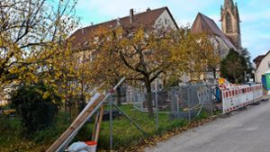 Nahe des Alten Schulhauses in Echterdingen könnte das neue Gemeindehaus gebaut werden. Foto: /Philipp Braitinger