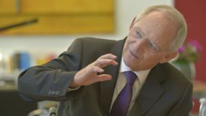 „Das war im Nachhinein nicht klug“ – Wolfgang Schäuble geht mit der europäischen Flüchtlingspolitik der Bundesregierung, der er selbst angehörte, hart in s Gericht. Foto: Michael Ebner