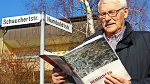 Der Name „Schauchert“ hat Walter Zimmermann Rätsel aufgegeben. Foto: factum/Granville