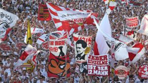 Die VfB-Fans sollen ganz in Weiß ihr Team bei Hannover 96 unterstützen. (Archivbild) Foto: Pressefoto Baumann