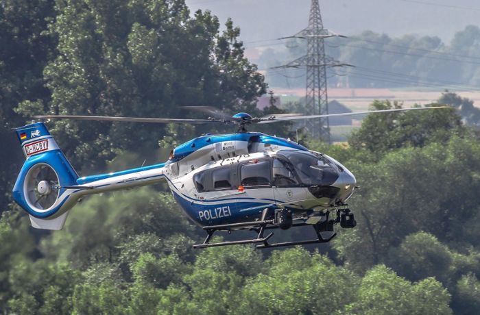 Fahndung mit Hubschrauber: Anwohner vertreiben Einbrecher