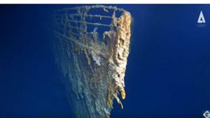 Neue Unterwasserfotos zeigen, was vom Wrack der „Titanic“ übrig geblieben ist. Foto:  
