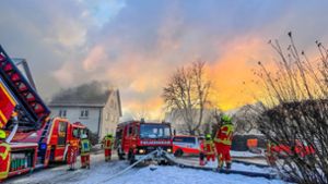 Großeinsatz der Feuerwehr in Amstetten. Foto: 7aktuell.de/Christina Zambito/7aktuell.de | Christina Zambito