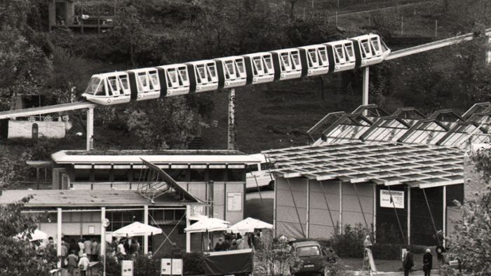 Erinnerungen an die Panoramabahn, die nicht  in Stuttgart bleiben durfte