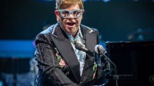 Elton John im Mai 2019 auf seiner Abschieds-Tournee in der Stuttgarter Schleyerhalle. Foto: Lichtgut//ulian Rettig