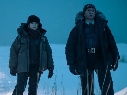 Jodie Foster (l.) und Kali Reis bilden in der vierten True Detective-Staffel das Ermittlerinnen-Duo. Foto: Michele K. Short/HBO