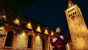 Sindelfinger Mythen und Legenden erzählt der Mönch Foto: factum/