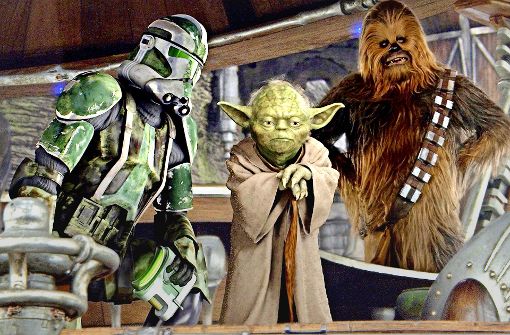 Noch die „Star Wars“- Figuren jagen der fabulösen Macht hinterher, die ihr Universum bestimmt. In unserer   Kinorealität besitzen sie die Macht längst. Foto: Walt Disney