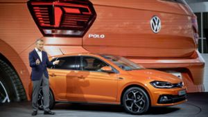 VW-Markenchef Herbert Diess präsentiert den neuen Polo in Berlin. Foto: dpa