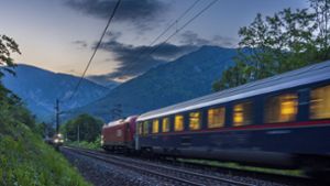 Nachtzüge der Österreichischen Bundesbahn sollen bald auch Fahrgäste aus Stuttgart in europäische Städte transportieren. Foto: IMAGO/Ex-Press//Markus Forte