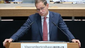Unter Druck – Berlins Regierender Bürgermeister Michael Müller. Foto: dpa
