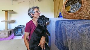 Giesela Mayer  hat   in ihrem Haus ein Pflegezimmer für Tiere eingerichtet.  Geht es nach der Vorsitzenden des Tierschutzvereins, müsste es  mehr  Pflegestellen  geben. Foto: factum/Granville