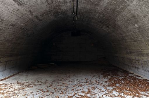 Ein leerer Bunker im ehemaligen Sondermunitionslager Mottschieß: Früher lagerten hier Atomsprengköpfe der US-Army. Foto: Claudio Hils