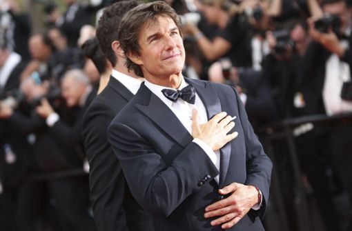 Tom Cruise bei den 75. Internationalen Filmfestspielen in Cannes im Jahr 2022 Foto: dpa/Vianney Le Caer
