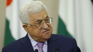 Palästinenser-Präsident Mahmud Abbas muss sich im Krankenhaus behandeln lassen. Foto: POOL