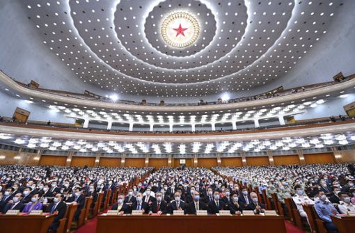 Der Volkskongress in Peking folgt den Plänen der Regierung. Foto: dpa/Shen Hong