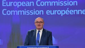 Zieht Konsequenzen: EU-Handelskommissar Phil Hogan aus Irland hat Corona-Regeln nicht so ernst genommen. Foto: AFP/Emmanuel Dunand