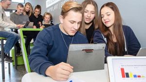 Nicht nur  an Karlsruher Schulen, sondern auch in den Bildungseinrichtungen von Leinfelden-Echterdingen werden Jugendliche  künftig mehr vor dem Computer sitzen. Aber nicht nur. Foto: Archiv Sebastian Seibel