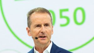 VW-Chef Herbert Diess gehörte 2018 zu den Top-Verdienern der Dax-Konzerne. Foto: dpa/Christophe Gateau