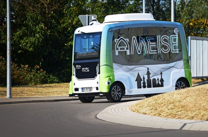 Vision in Ludwigsburg: Autonome Shuttles für die Stadtbahn?