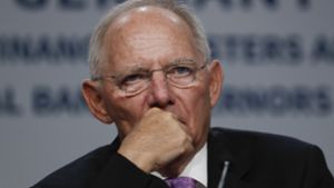 Von Bundesfinanzminister Wolfgang Schäuble möchten sich alle verabschieden. Foto: AP