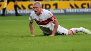 Andreas Beck führte den VfB am Samstag als Kapitän aufs Feld. Foto: Pressefoto Baumann