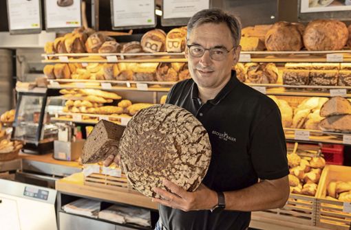 Jochen Baier führt den Herrenberger Bäckerbetrieb weiter, den seine Vorfahren 1835 gegründet haben. Sein Antrieb ist, das beste Brot zu backen. Foto: Eibner-Pressefoto/Oliver Schmidt