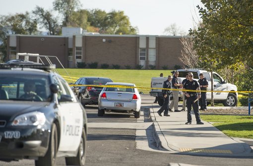 Bei einem Streit an einer Schule in Utah ist ein 16-Jähriger angeschossen worden. Foto: The Salt Lake Tribune