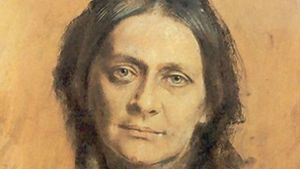 Clara Schumann: Pastellzeichnung von Franz von Lenbach nach Skizzen aus dem Jahr 1878. Foto: Mauritius
