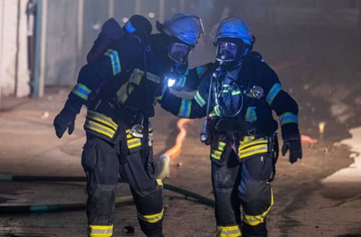 Die Feuerwehr musste zu über 70 Einsätzen – wie hier in Botnang – ausrücken. Foto: 7aktuell.de/Simon Adomat/7aktuell.de | Simon Adomat