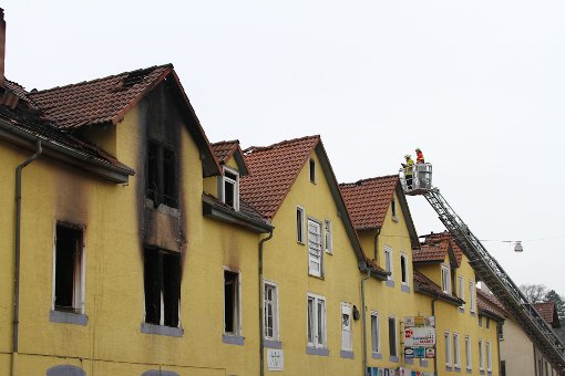 Mehr als ein Jahr nach der Brandkatastrophe von Backnang mit acht Toten hat die Staatsanwaltschaft Stuttgart ihre Ermittlungen eingestellt.  Foto: Benjamin Beytekin