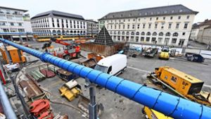 Großprojekte wie die Kombilösung in Karlsruhe gehen oft nicht so schnell, wie Haushälter planen. Foto: dpa