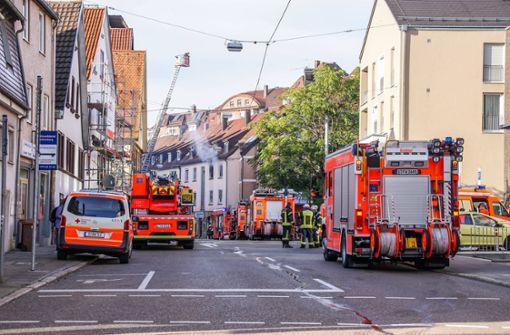 Die Feuerwehr wurde zu einem Einsatz nach Stuttgart-Ost beordert. Foto: 7aktuell.de/Andreas Werner/www.7aktuell.de/Andreas Werner