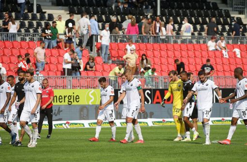 Beim SV Sandhausen haben sich einige Spieler mit dem Coronavirus infiziert. Foto: Pressefoto Baumann/Hansjürgen Britsch