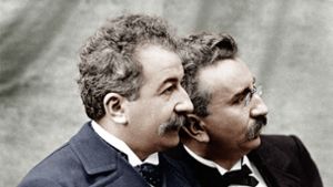 Kinopioniere:Auguste (li.) und Louis Lumière Foto: picture alliance/akg-images