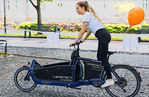 Beim Cargo-Bike-Day  konnte man am Sonntag auf dem Karlsplatz Foto: Lichtgut//Leif Piechowski