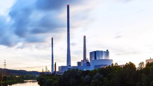 Kohlekraftwerke, hier in Altbach/Deizisau, haben in Baden-Württemberg 2023 viel weniger Strom erzeugt als im Vorjahr (Archivbild). Foto: imago/Westend61