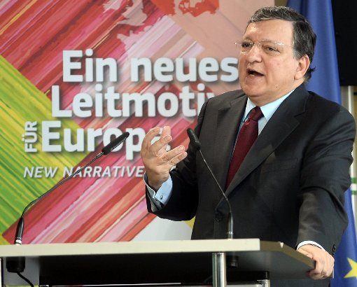 Laut EU-Kommissionspräsident José Manuel Barroso sind die Stabilität und der Friede Europas bedroht. Foto: dpa
