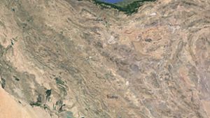 Das Flugzeug war auf einem Inlandsflug von Teheran in die Kleinstadt Jasudsch unterwegs. Foto: Google Earth