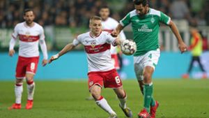 Duelle gegen den VfB wird Claudio Pizarro wohl nicht mehr erleben. Foto: Pressefoto Baumann