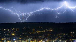 Ende Juli gab es ein heftiges Gewitter in Stuttgart. Foto: picture alliance/dpa