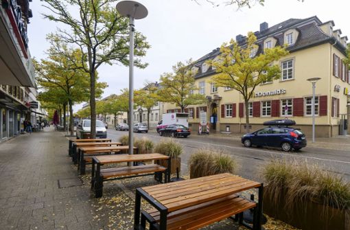 Die Ludwigsburger Stadtmitte, wie hier die Wilhelmstraße, soll zentral mit Fernwärme versorgt werden. Foto: Simon Granville